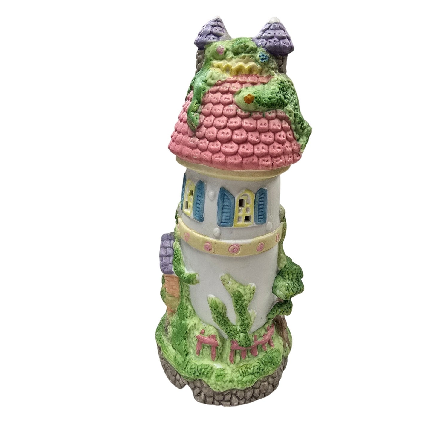 Vintage Cottontale Cottages 8" Hand Painted Light-Up Candy Shop