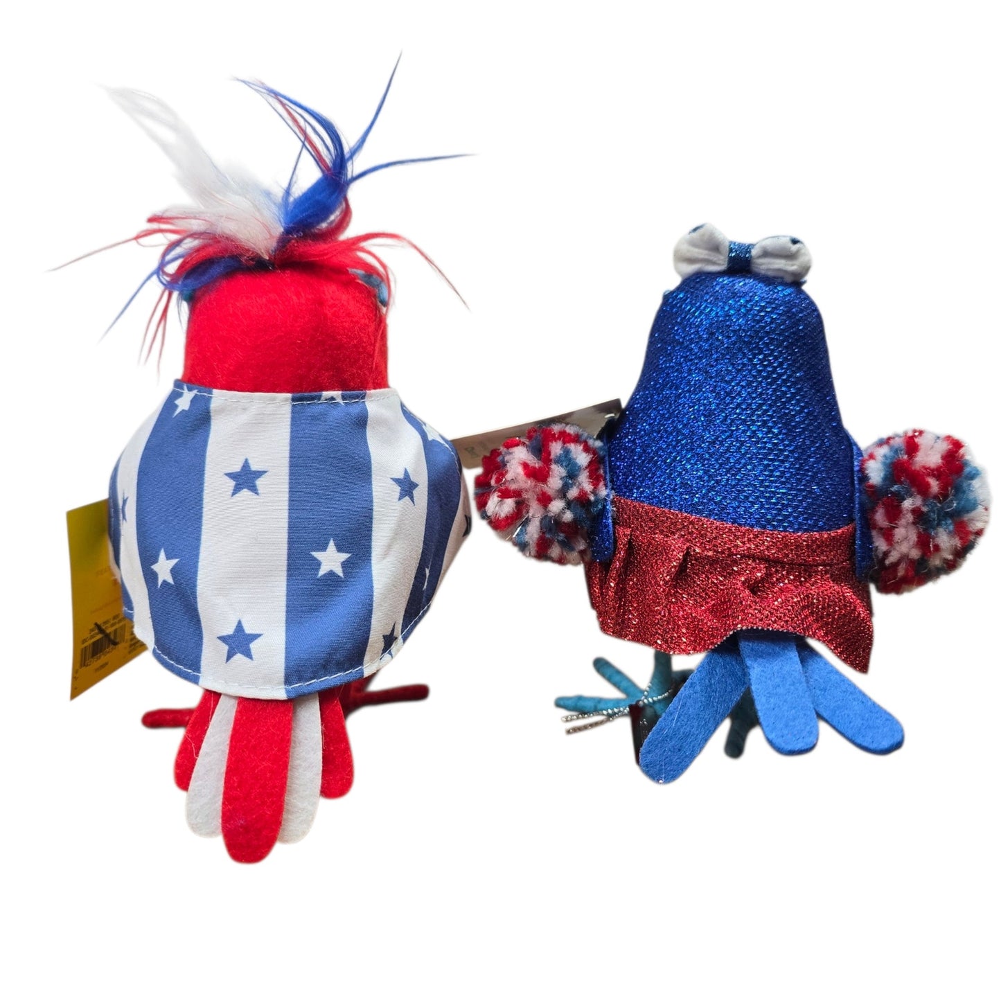 (For Customer) Set of 2 Patriotic Sun Squad Birds: Cheery and Hero 2015 Target Birds