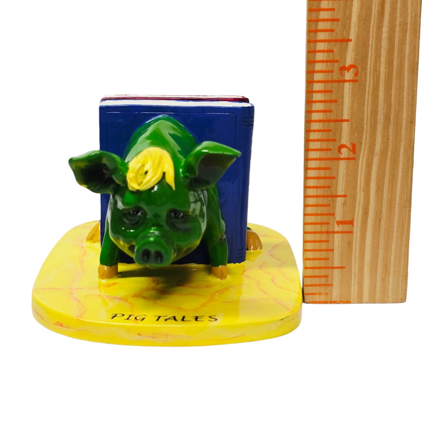 Vintage 2001 Pig Tales Pig Invasion Figurine - Hog Heaven "Wild are Boaring"