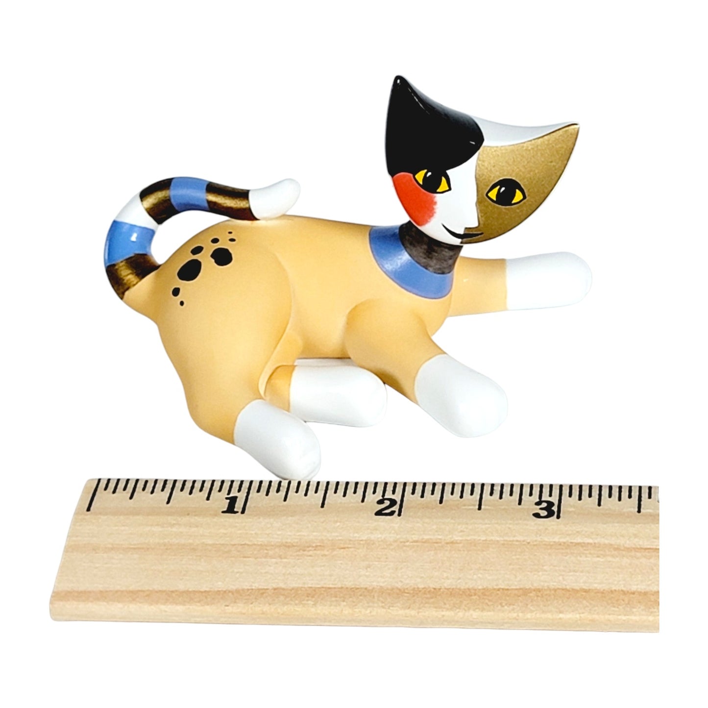 Goebel Rosina Wachtmeister Cat Figurine "Ermilo", Modern Cat Figurine