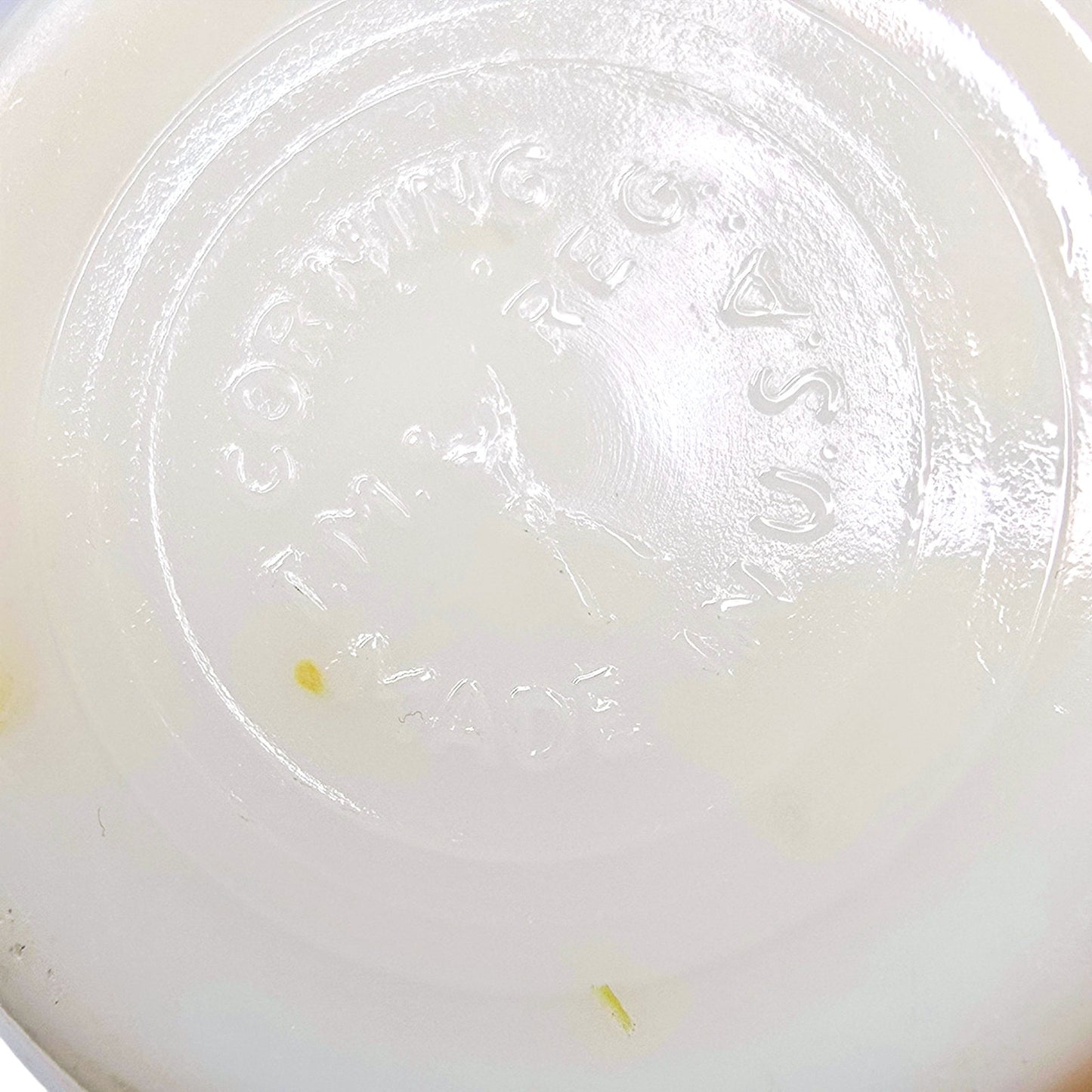 Corning USA Milk Glass Watchman's Navy Hand Warmer Cups Set of 2 No Handle Mug