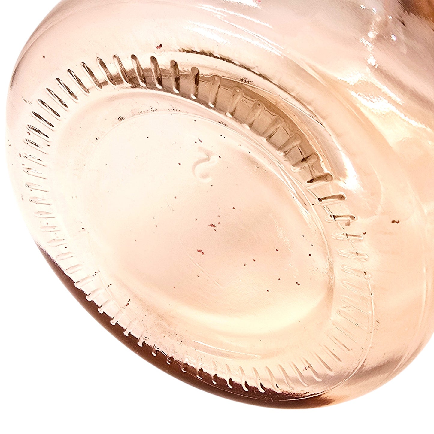 Pink Glass Bud Vase 5.25"