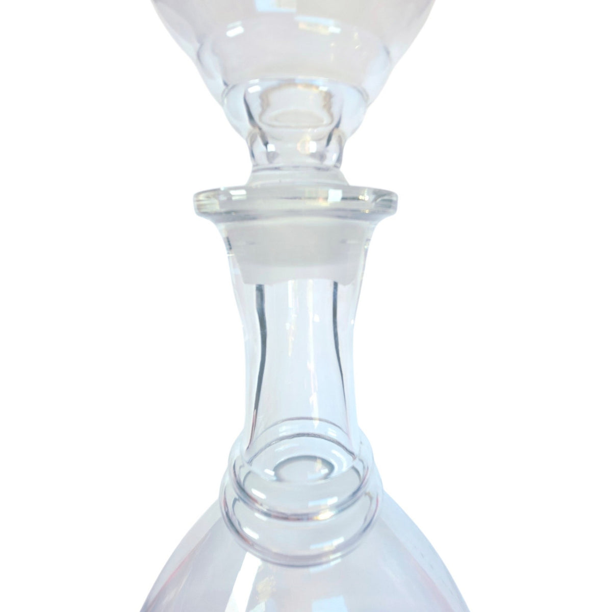 Antique Pharmacy Apothecary Show Globe 4-Piece Glass Display c. 1900 Large 26.5"