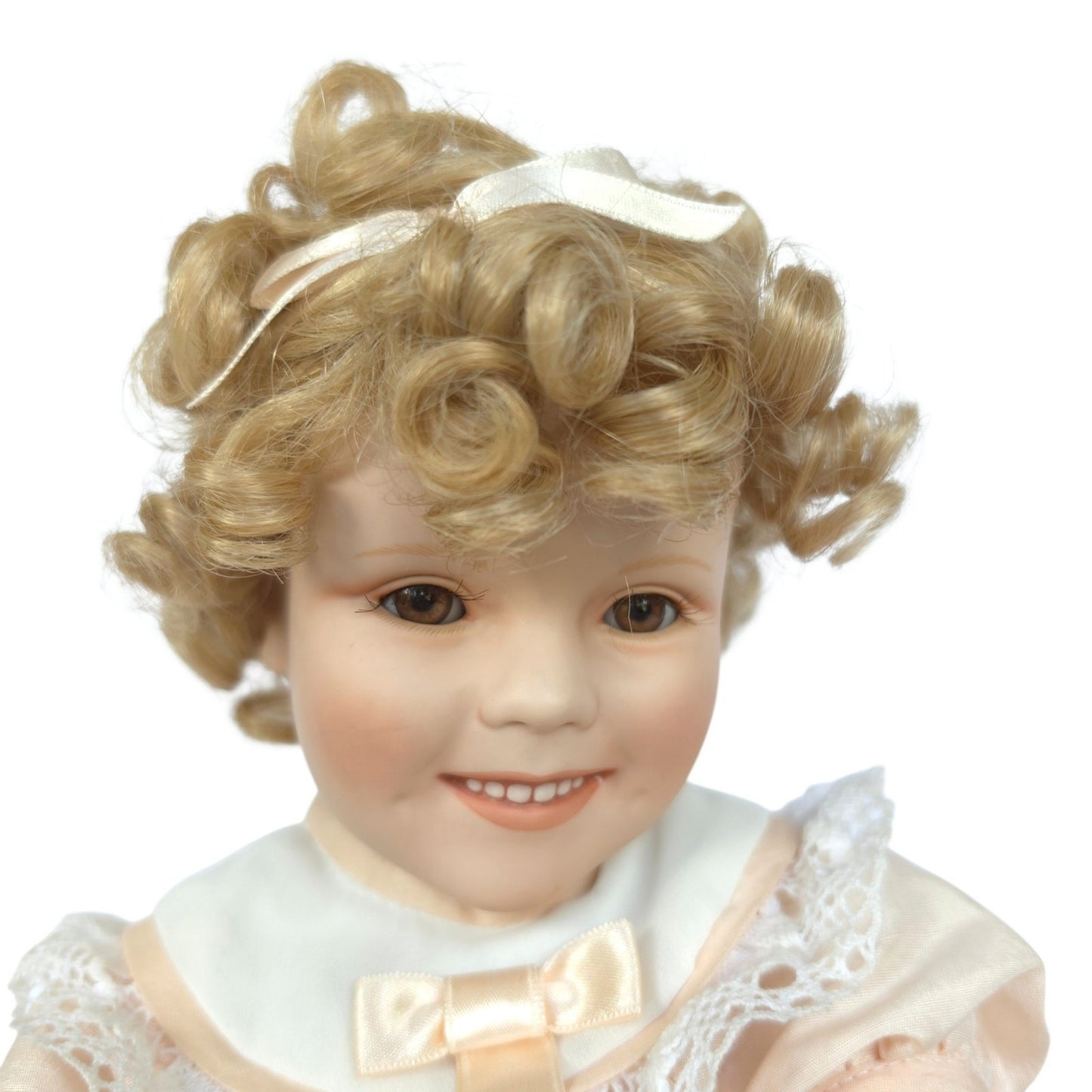 Danbury Mint Elke Hutchens Shirley Temple Toddler Doll Little Miss Shirley