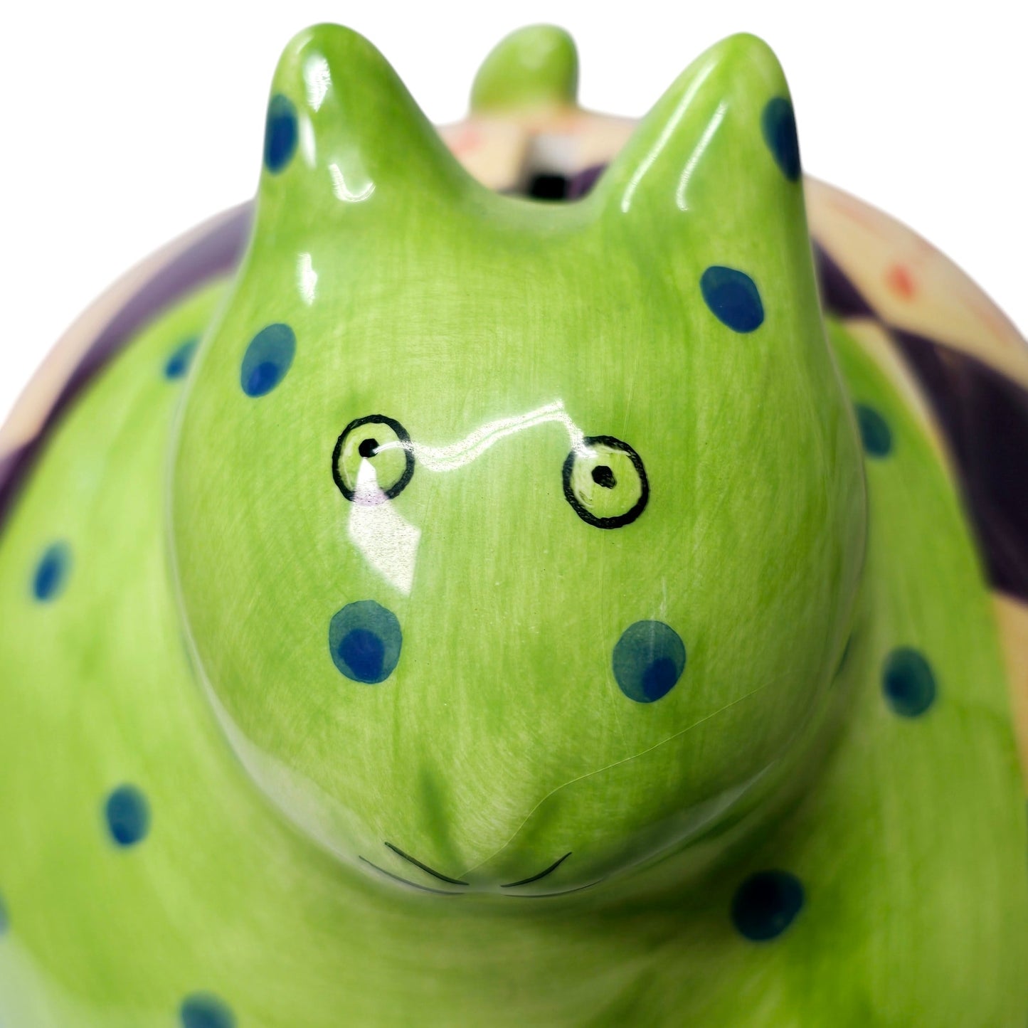 Milson and Louis Cat Bank Hand Painted Ceramic