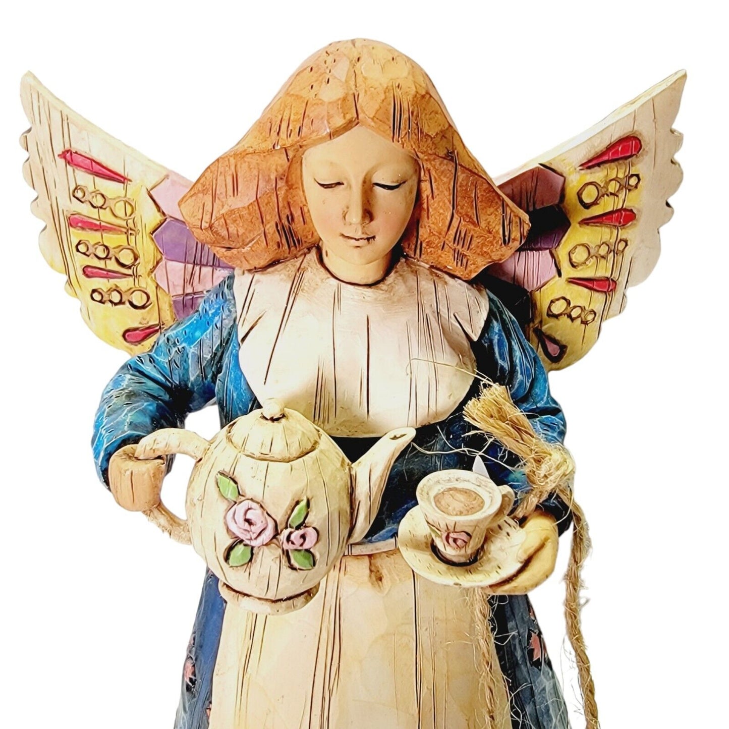 NEW Jim Shore Angel Heartwood Creek 2002 Angel of Hospitality 7.5" Teapot w/ Box