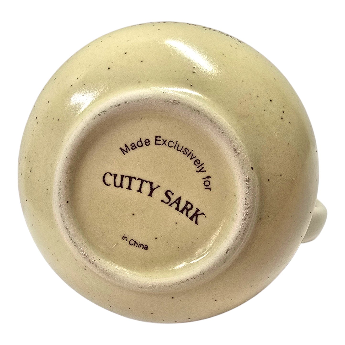 Cutty Sark Scots Whisky Ceramic Water Pitcher Vintage Barware Pub Jug