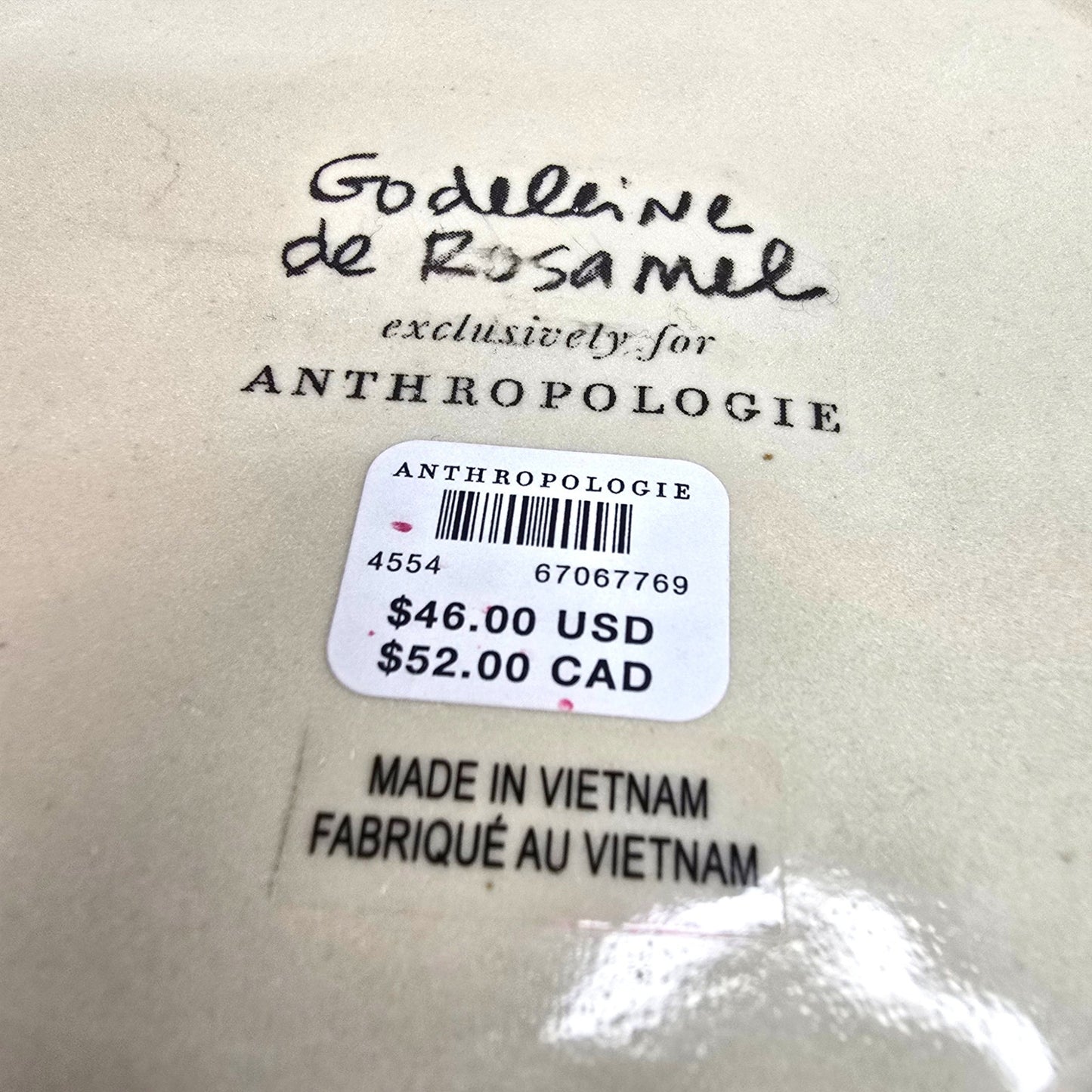 Anthropologie Godeleine de Rosamel Creature Jar Pottery Trinket Vessel Whimsical