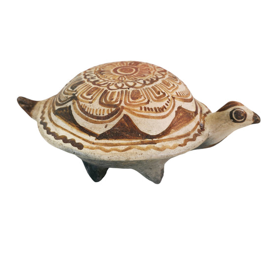 Vintage Mexican Pottery Style Turtle