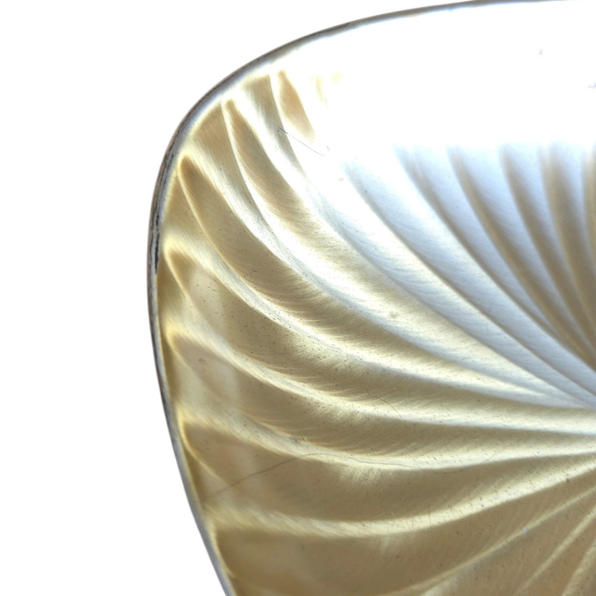 Vintage West Germany Silverplate Scalloped Footed Dish Broadway 8.5" Mid Century