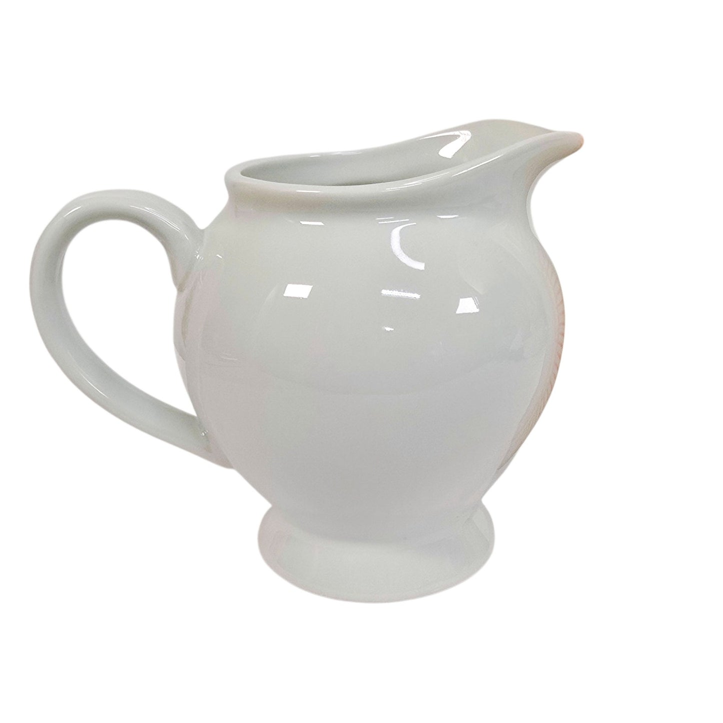 Pottery Barn Great White Creamer Small Pitcher Ceramic White Farmhouse Decor