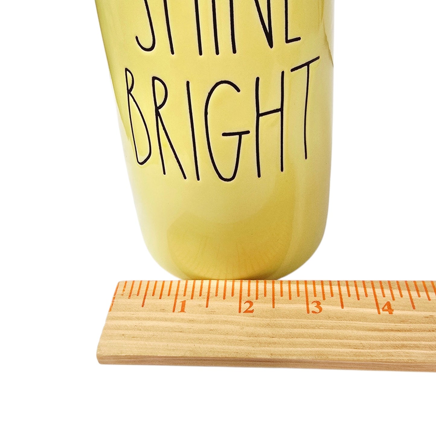 Rae Dunn SHINE BRIGHT Artisan Collection by Magenta Ceramic Vase