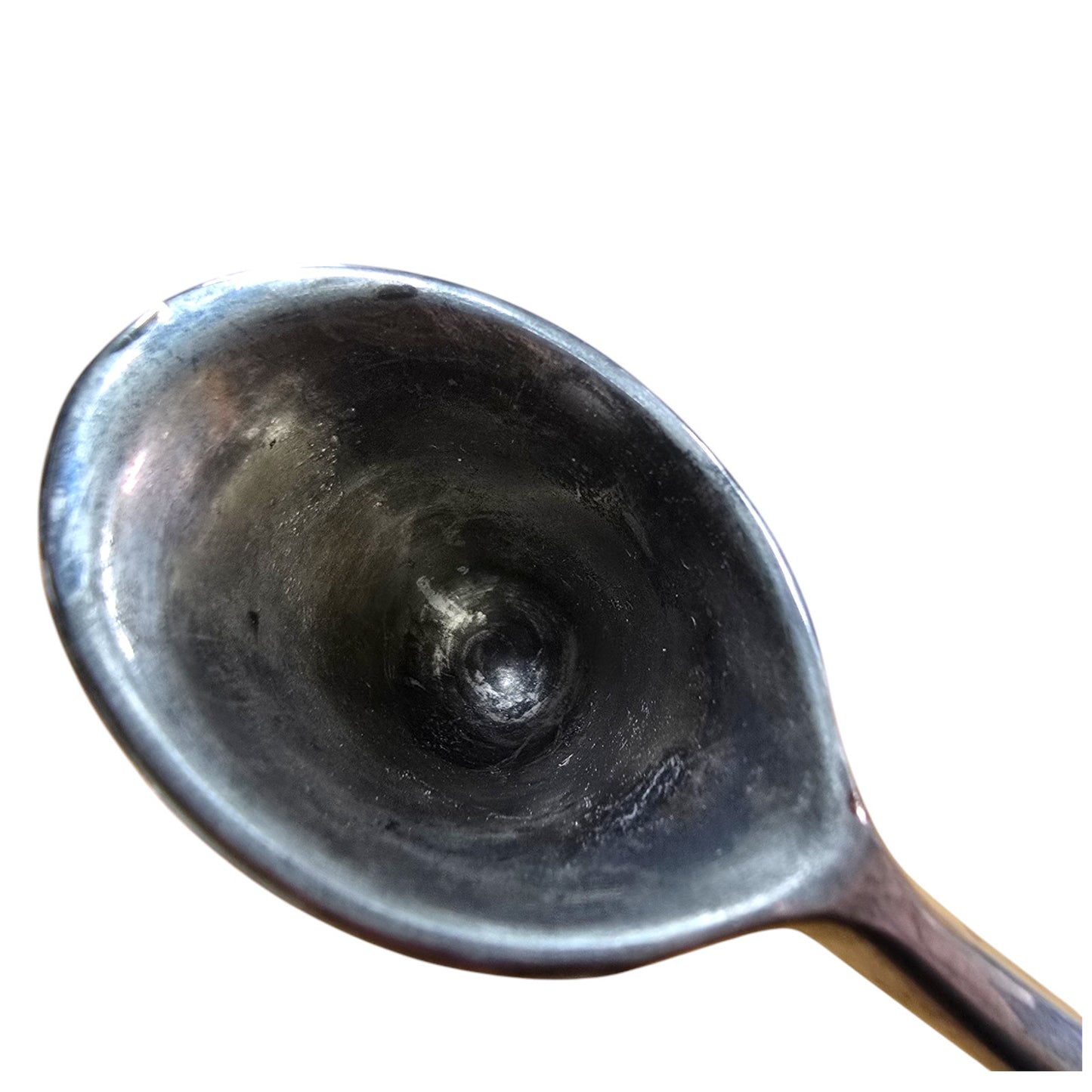 Vintage Silver Plated Candle Snuffer Cavalier Helmet Shape 9.75" MCM Regency