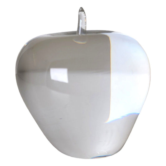 GCT Chrystal Apple Paperweight (Great City Traders)