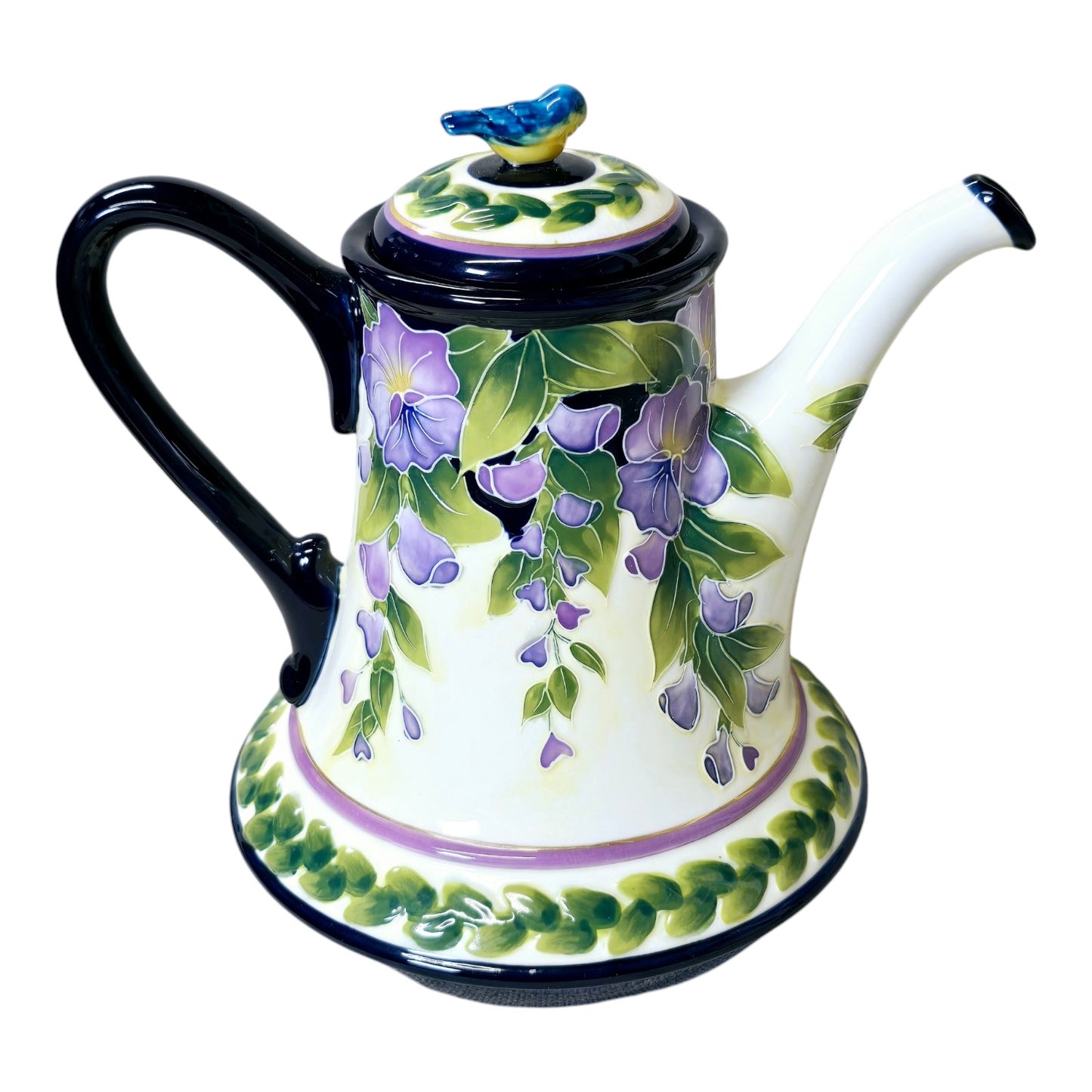 Beautiful Blue Sky J. McCall 2005 Wisteria TeaPot