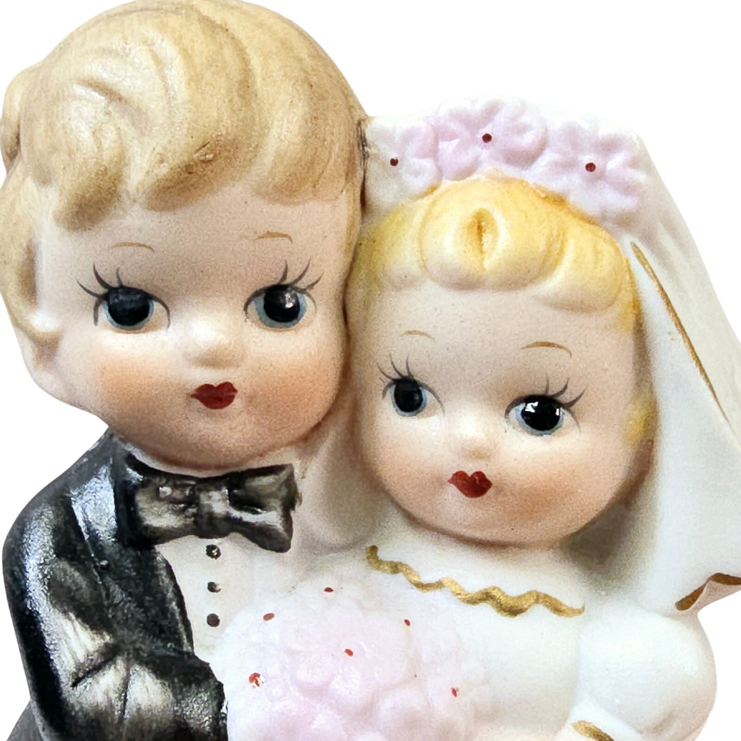 Vintage Norcrest Bride & Groom Figure Cake Topper