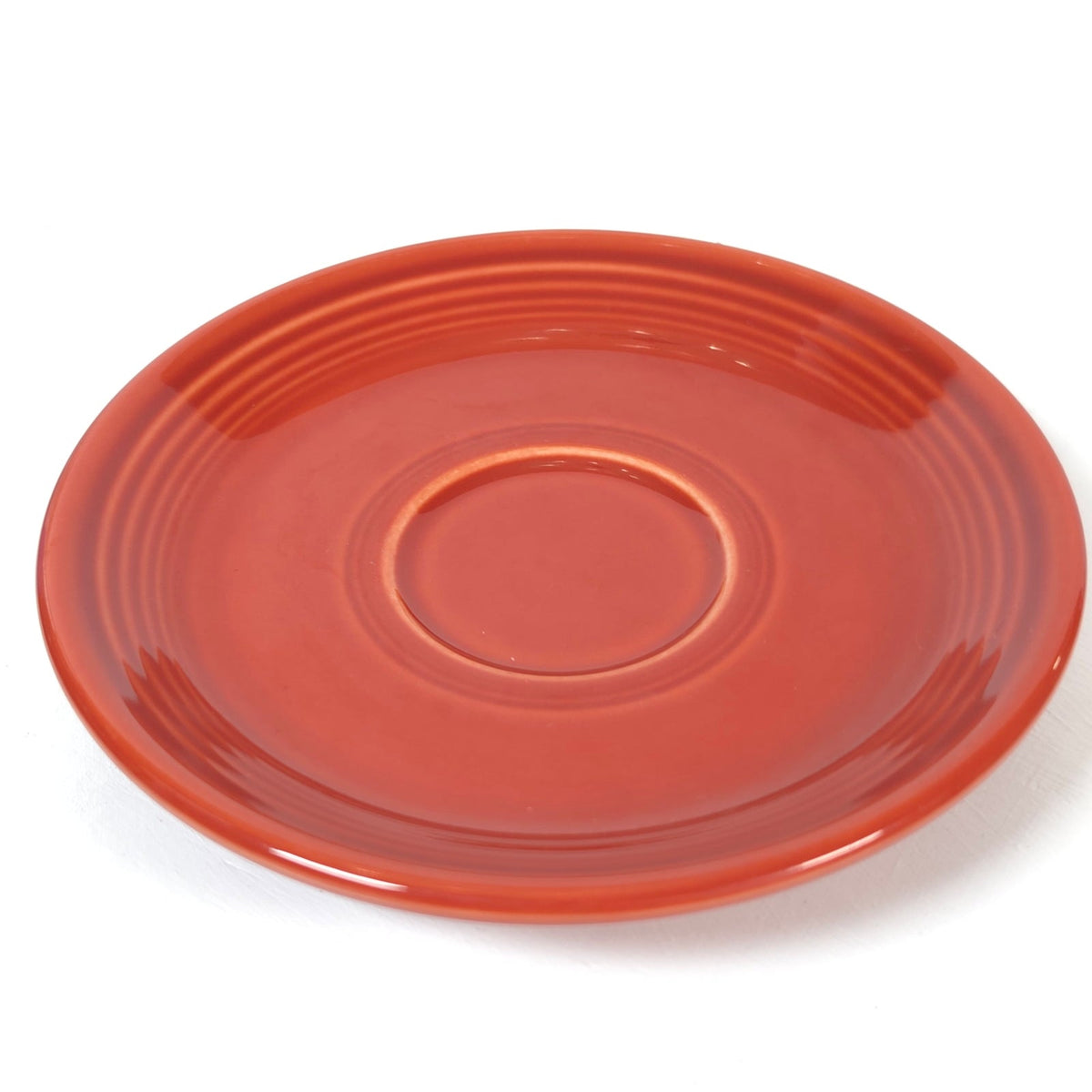 Fiesta Paprika Saucer Retired Color Homer Laughlin USA 2010 YYB