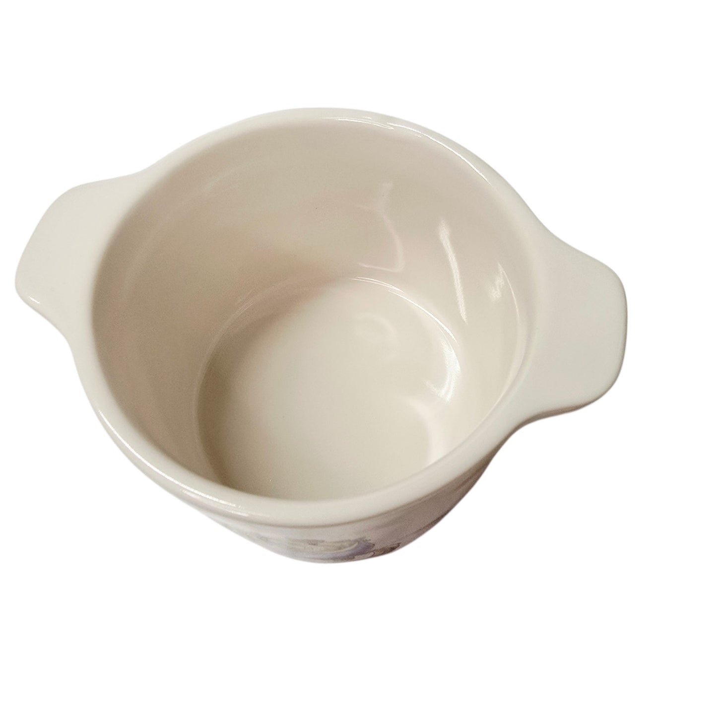 Rae Dunn Disney Princess BEAUTY & THE BEAST Ceramic Jar w/ Rose Lid