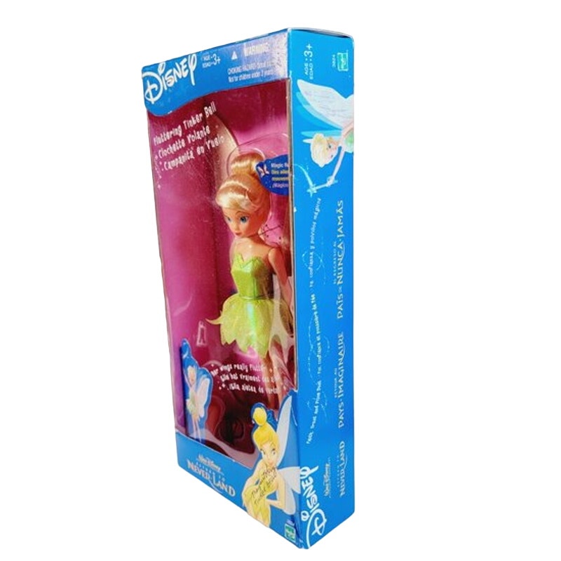 Autographed Margaret Kerry Tinker Bell Doll Box, Disney Fluttering Tinkerbell Signed