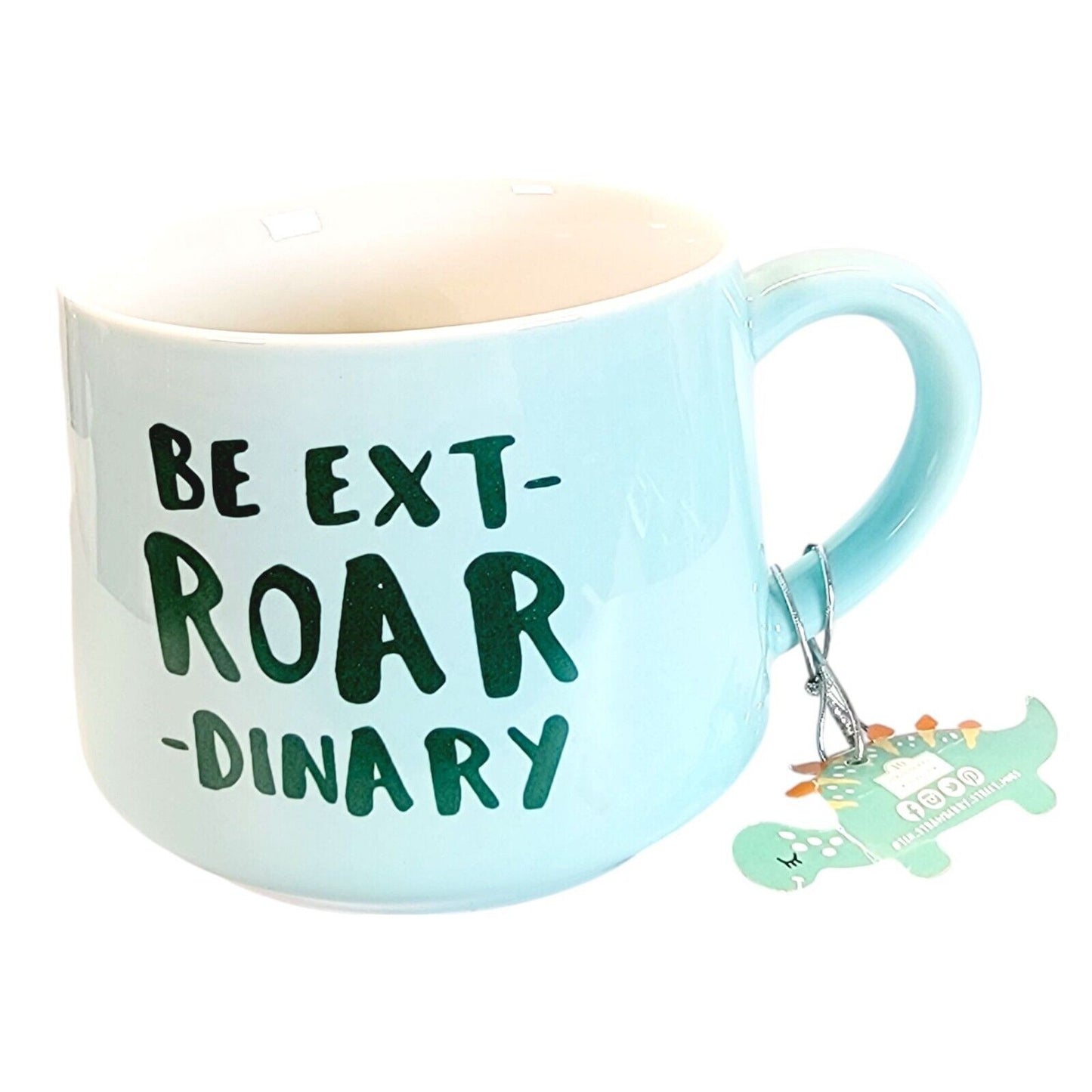 Be Ext-ROAR-Dinary Dinosaur Mug By 10 Strawberry Street