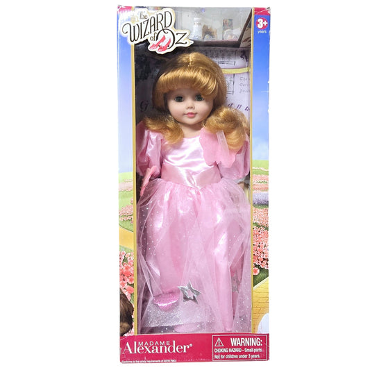 Madame Alexander 18" Glinda Good Witch #49720 Wizard of Oz Play Doll NIB 2009