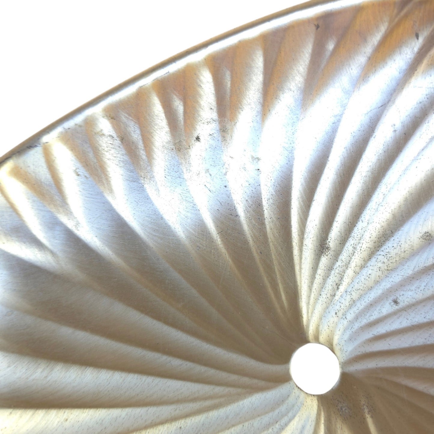 Vintage West Germany Silverplate Scalloped Footed Dish Broadway 8.5" Mid Century