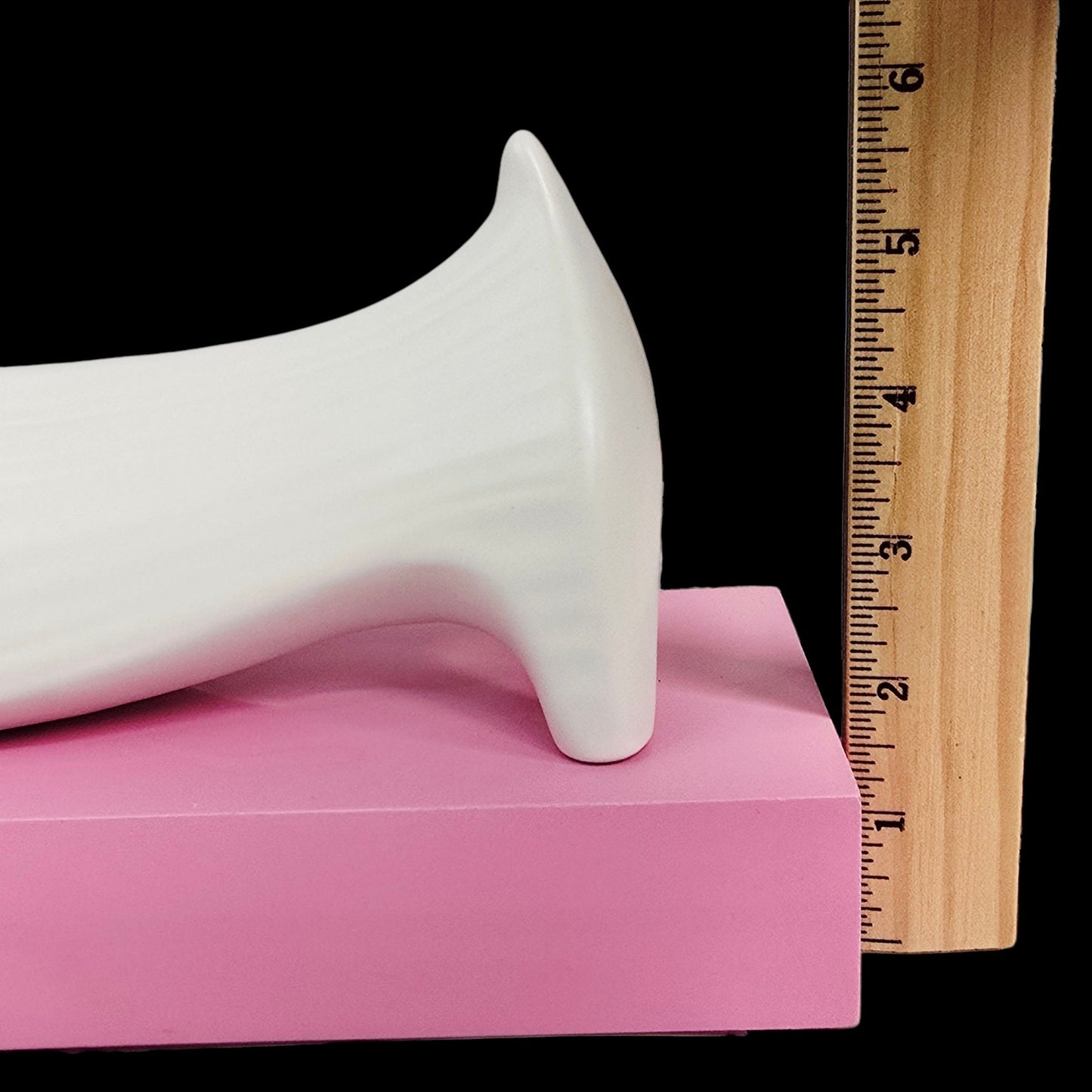 Jonathan Adler Dachshund Bookends Pink & White 2-Pc Menagerie Handmade in Peru