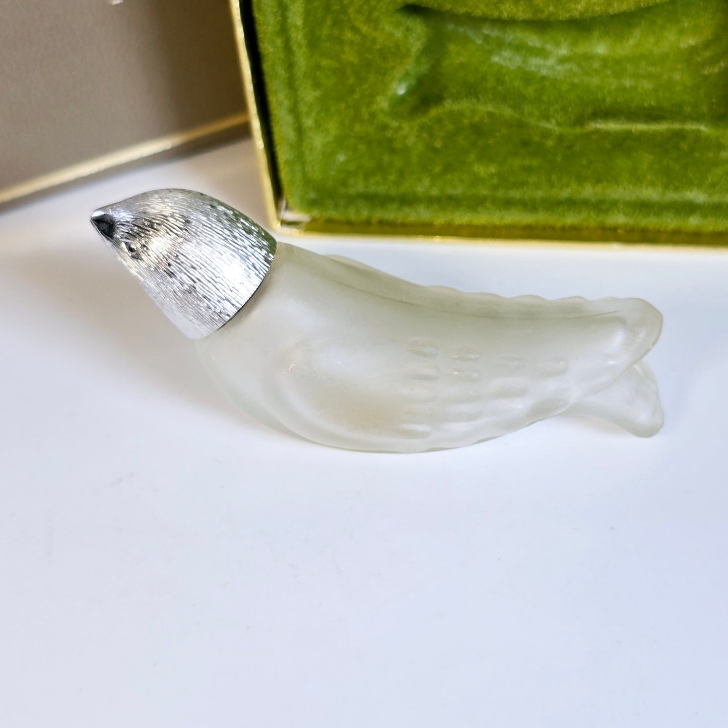 Vintage Avon Love Bird "Regence" Perfume Bottle, with Original Box, empty