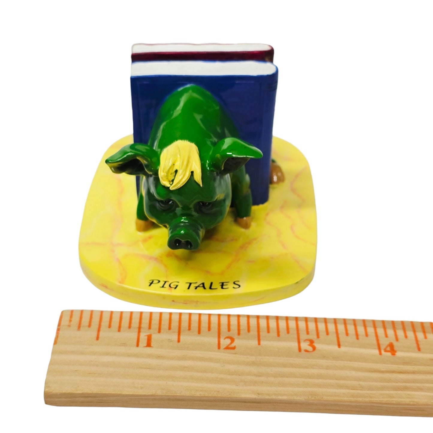 Vintage 2001 Pig Tales Pig Invasion Figurine - Hog Heaven "Wild are Boaring"