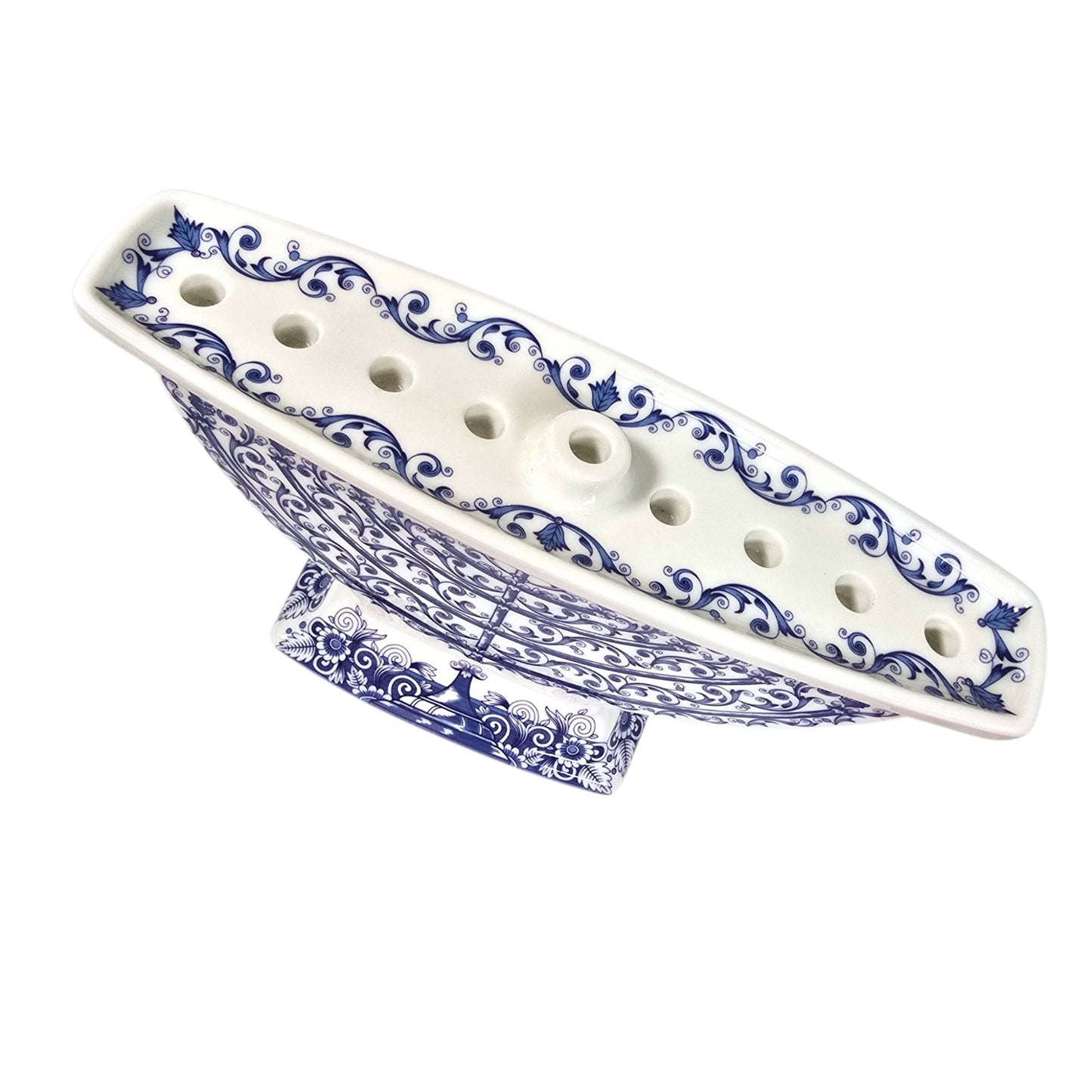 Spode "The Judaica Collection" Ceramic Hanukkah Menorah
