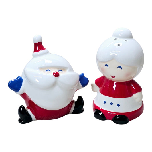 Mr. & Mrs. Claus Christmas Salt and Pepper Shakers