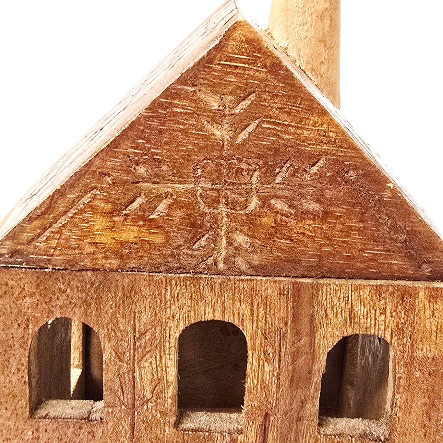 Anthropologie Wooden Humble Home Small Season Decor Candle Holder RARE No candle