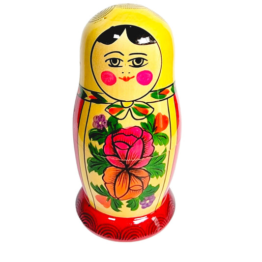 Matryshka Russian Nesting Doll, 6 dolls, Made in Ukraine