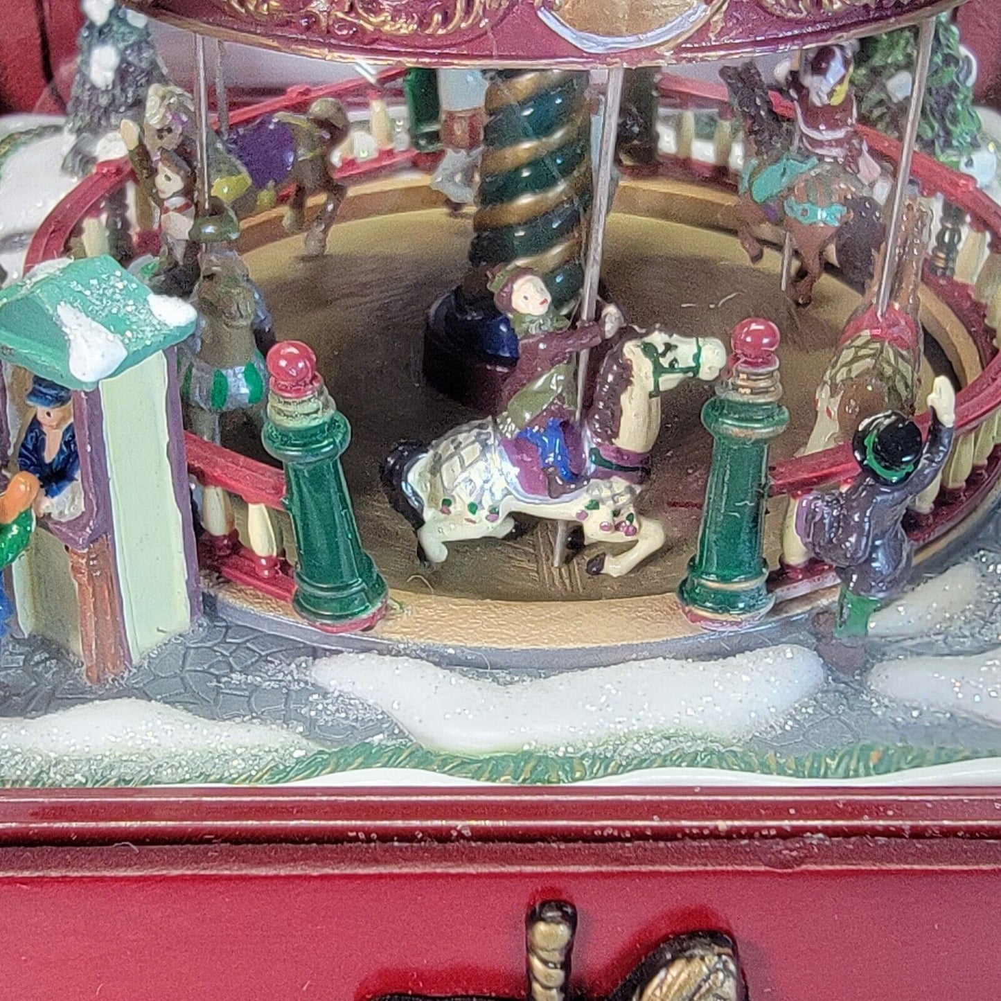 Mr. Christmas Animated Carousel Music Box, Plays "Deck The Halls"