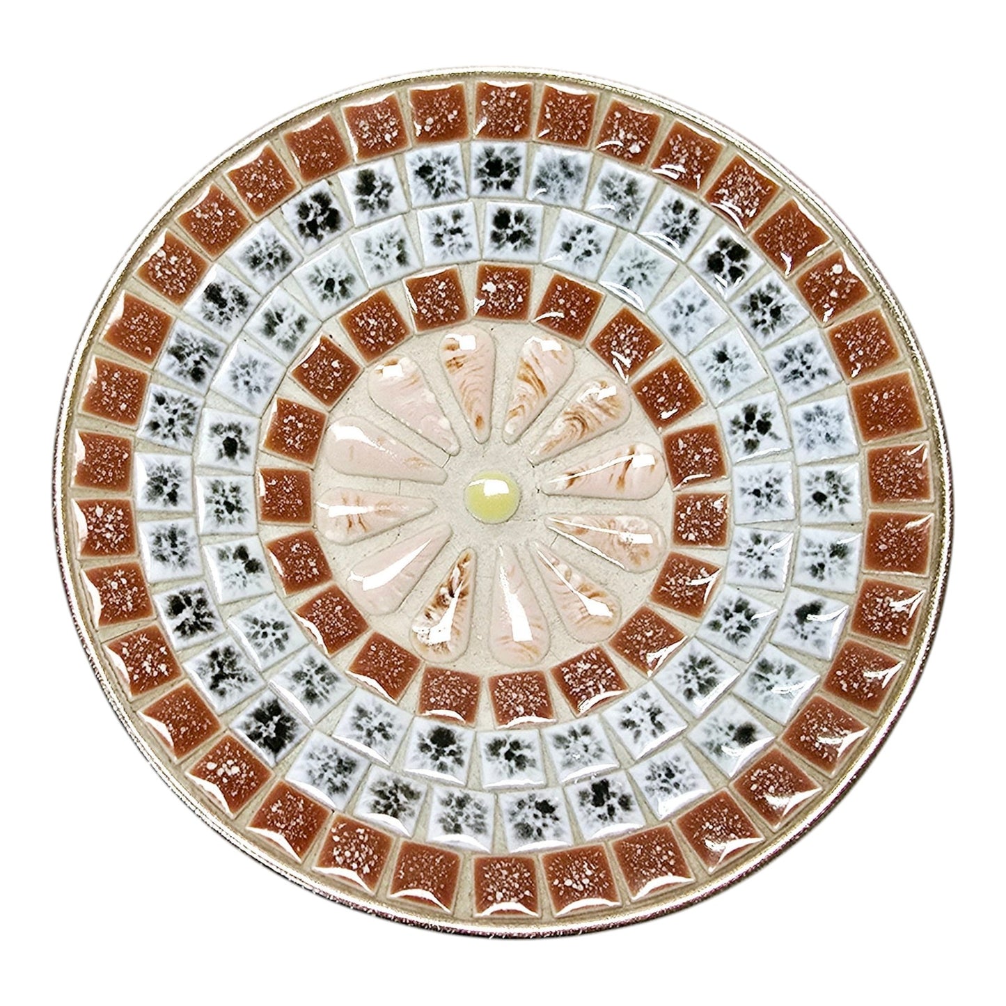 Mosaic Tile over Metal Trinket Dish