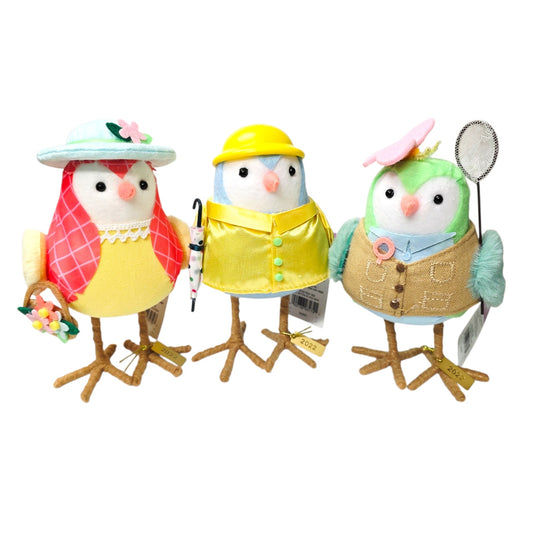 2022 Target Featherly Friends Birds - Set of 3: Splash, Primrose & Zipp