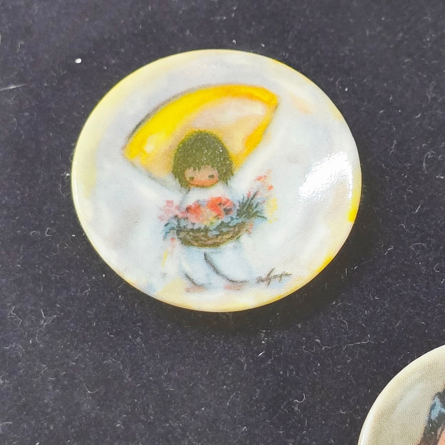 Framed DeGrazia Miniature Plates - Set of 8 Signed & Numbered Porcelain