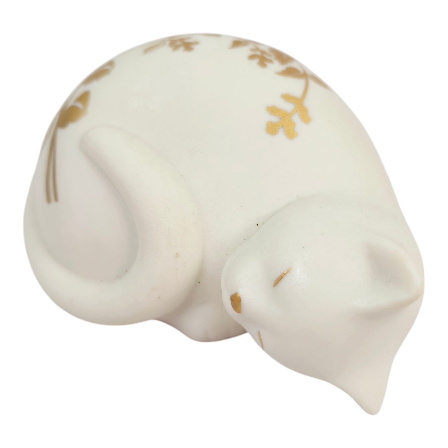 Lenox Porcelain Cat, Lenox Serenity Everyday Wishes Sleeping Cat