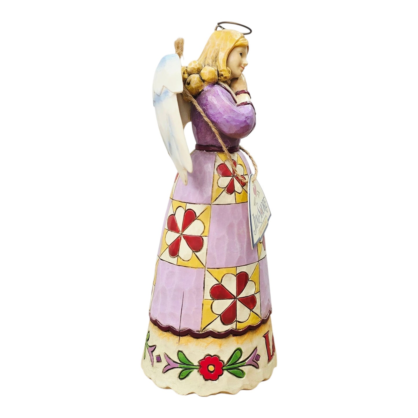 Jim Shore Heartwood Creek Angel Figurine 4010531 Simple Love 7" Enesco 2008