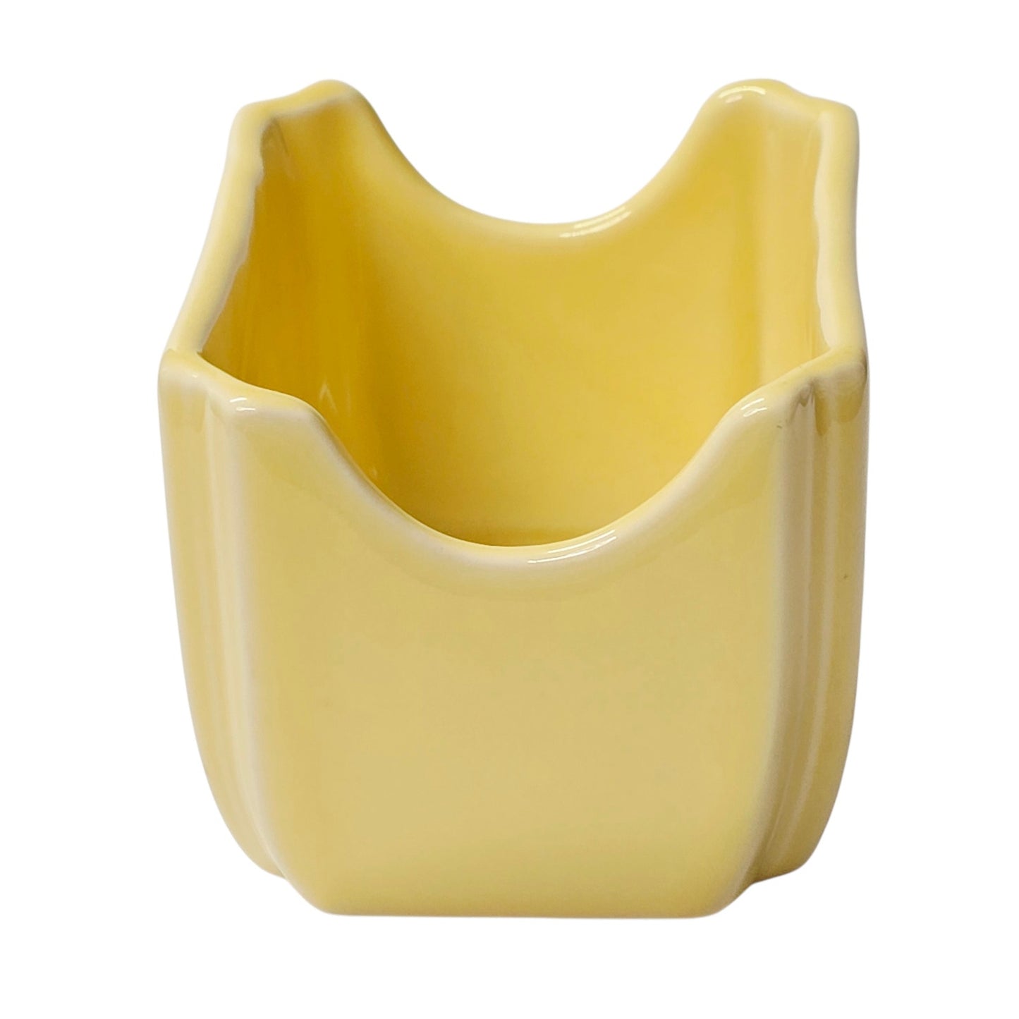 Pale Yellow Fiesta Sugar Caddy Retired Creamy Yellow Fiestaware Homer Laughlin