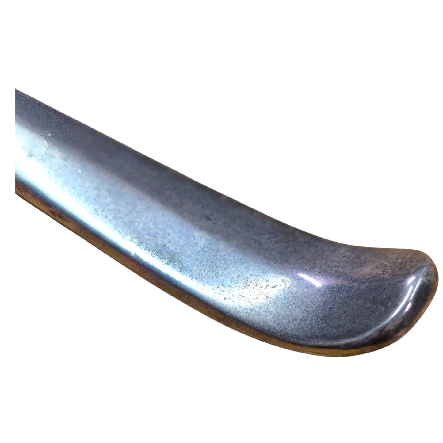 Vintage Silver Plated Candle Snuffer Cavalier Helmet Shape 9.75" MCM Regency