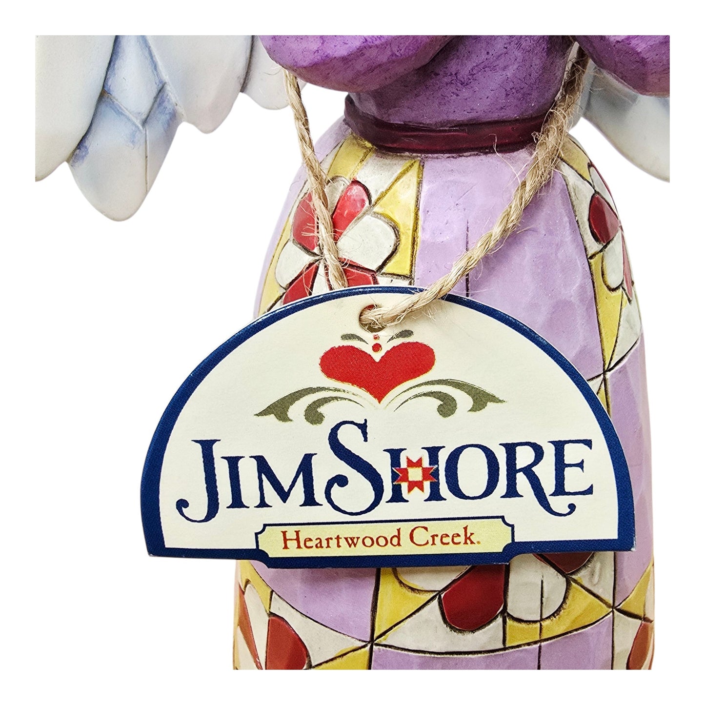Jim Shore Heartwood Creek Angel Figurine 4010531 Simple Love 7" Enesco 2008
