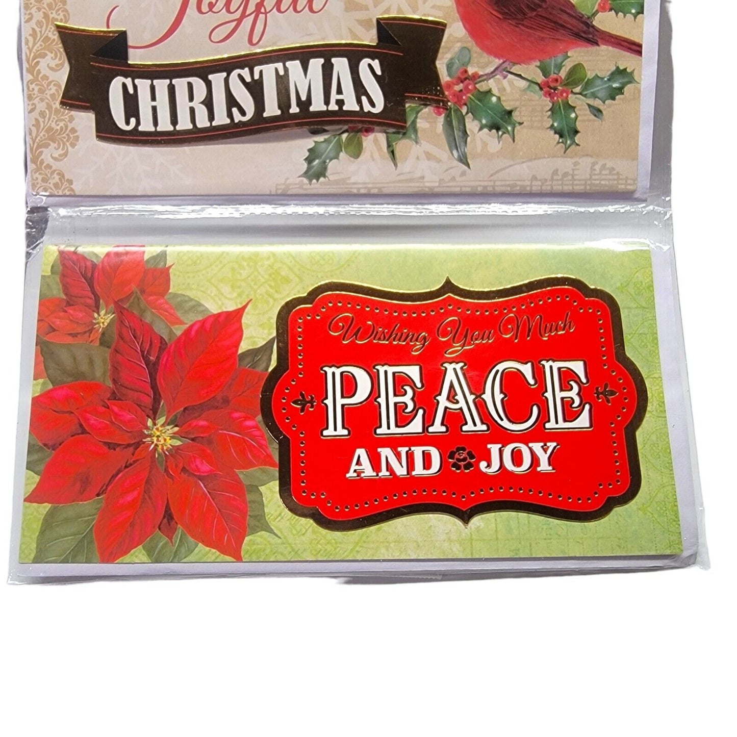 3 Money Holder Christmas Cards with Envelopes NEW, Paper Craft