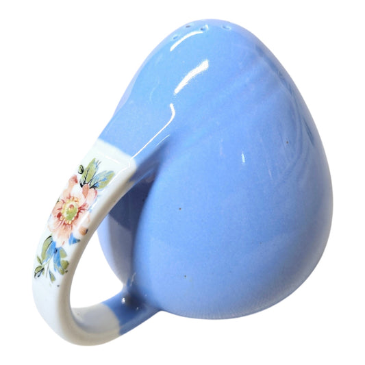 1940's Hall Pottery Blue Egg LIVE-CRAFTED SHAKER + 3 PINS Join me LIVE to give Input, or Give me Creative Freedom! Easter, Spring