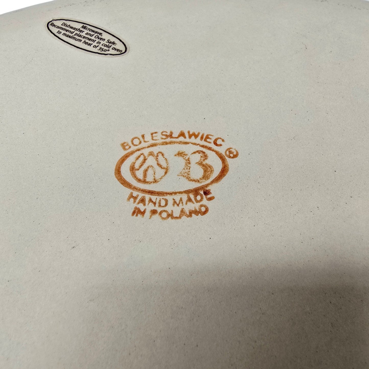 (Reserved for Customer) Boleslawiec Pottery Serving Dish and Double Handle Pot