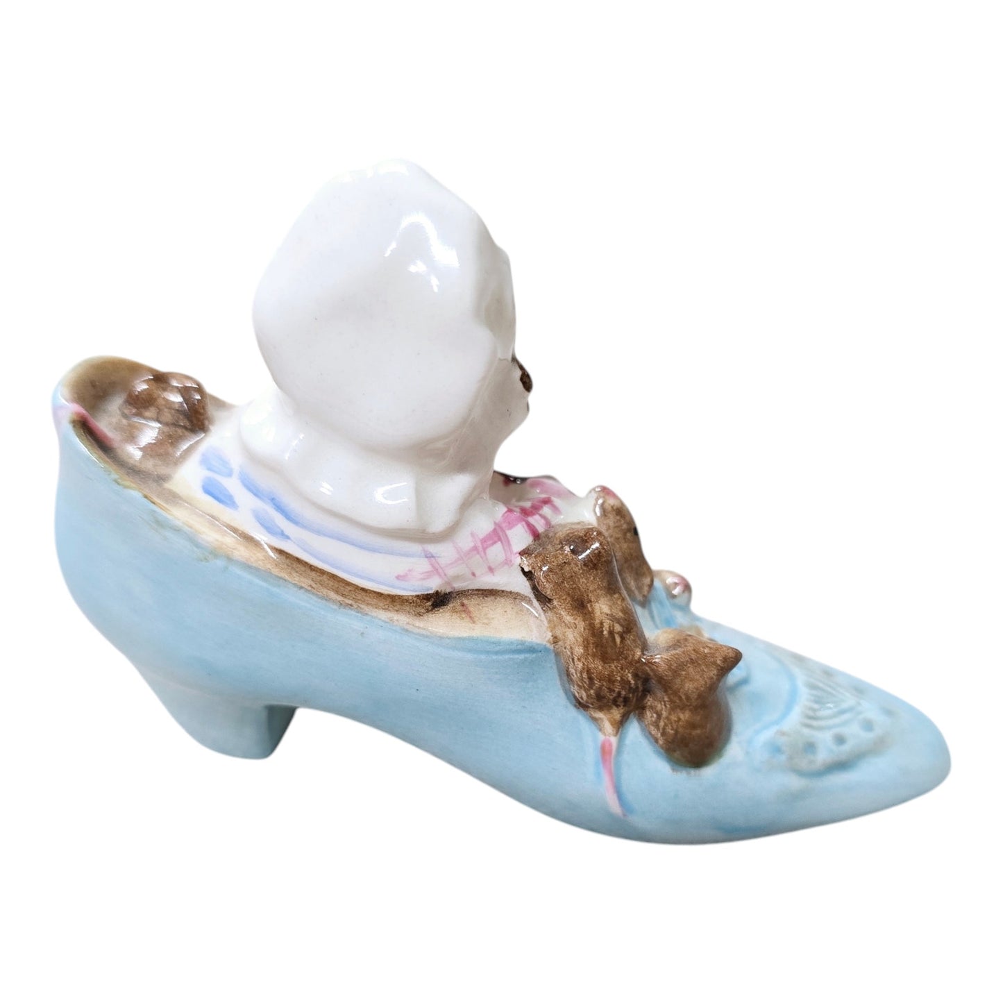 Beswick 1959 Beatrix Potter The Old Woman Who Lived In A Shoe Mouse Figurine