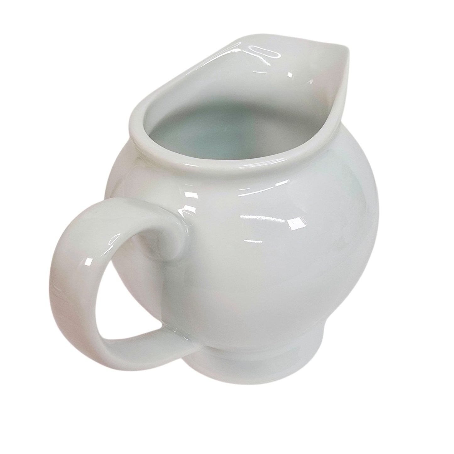 Pottery Barn Great White Creamer Small Pitcher Ceramic White Farmhouse Decor