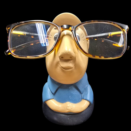 Little Man Eye Glasses Holder, Eye Glasses Stand Head, Desktop Glasses Holder