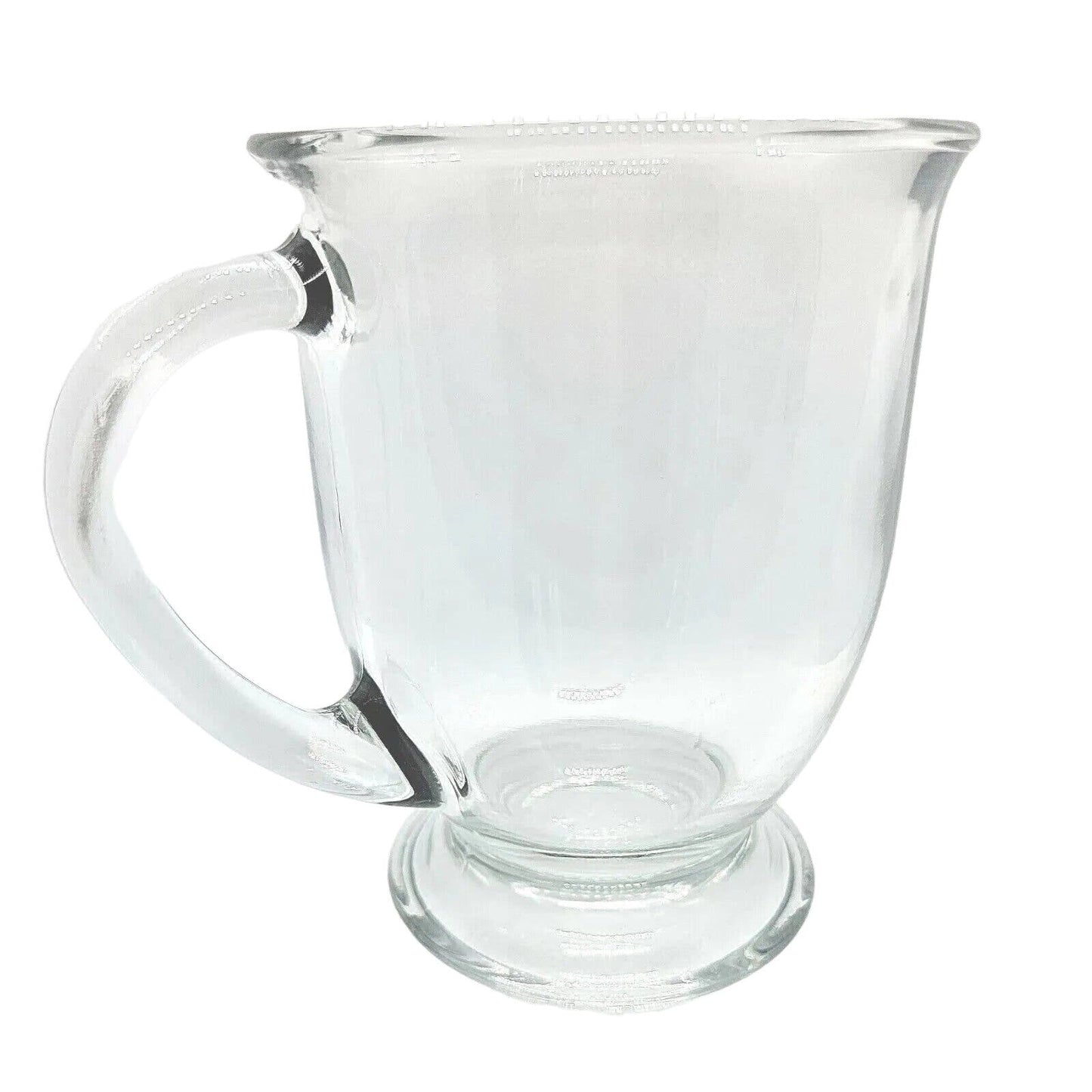 Anchor Hocking Glass Coffee Mug, Large Size Coffee Mug, Glass Coffee Mug