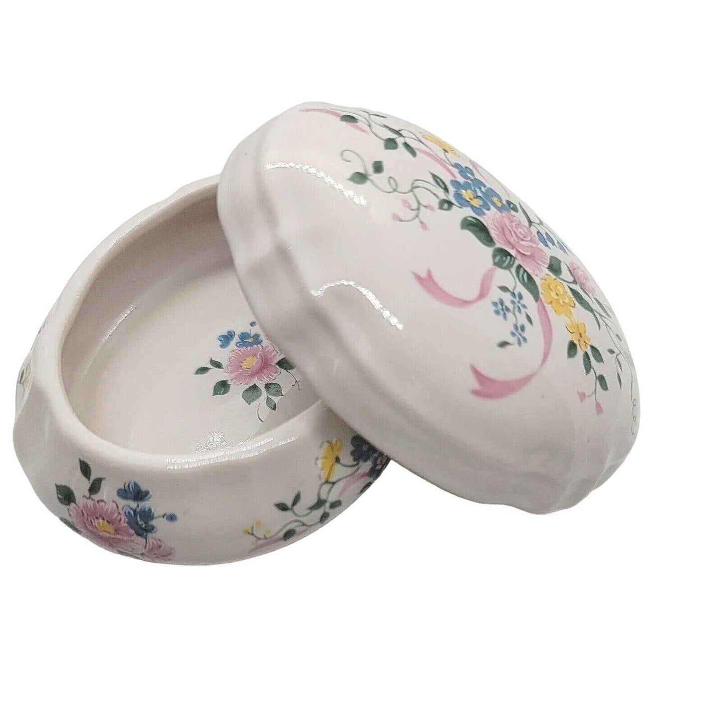 Heritage House Melodies Music Box Porcelain Some Enchanted Evening, Valentine's